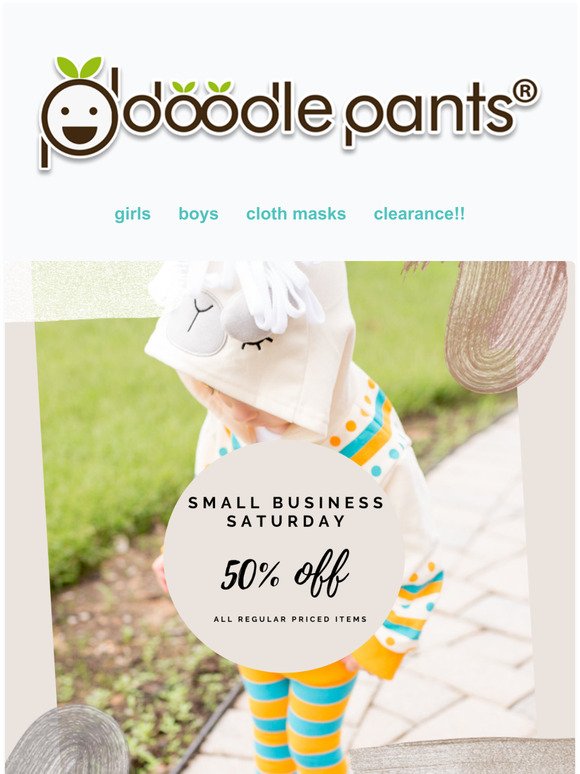 Not just small - but women owned! 50% off!