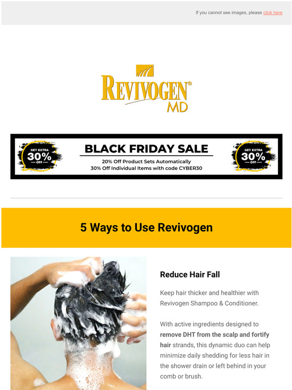 5 Ways to Use Revivogen for Thicker, Fuller Hair