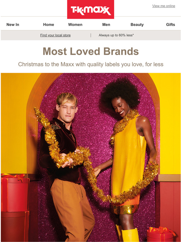 TK Maxx These are the brands you most Milled