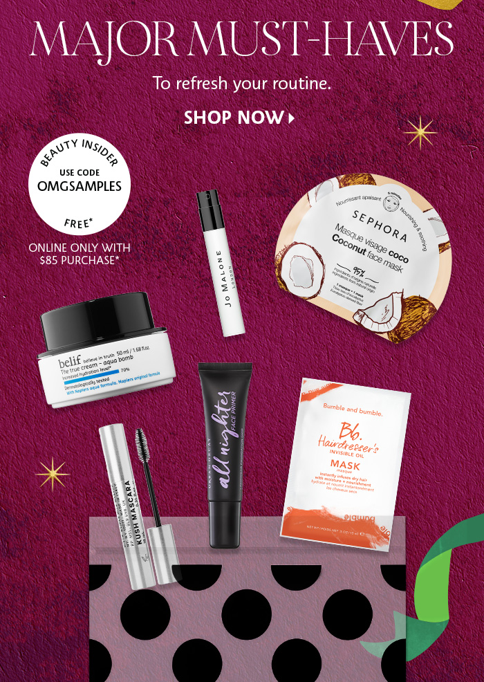 sephora tiny treats sample bolsa