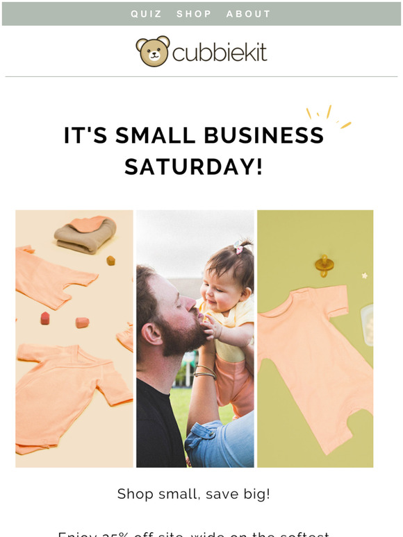Shop small save BIG