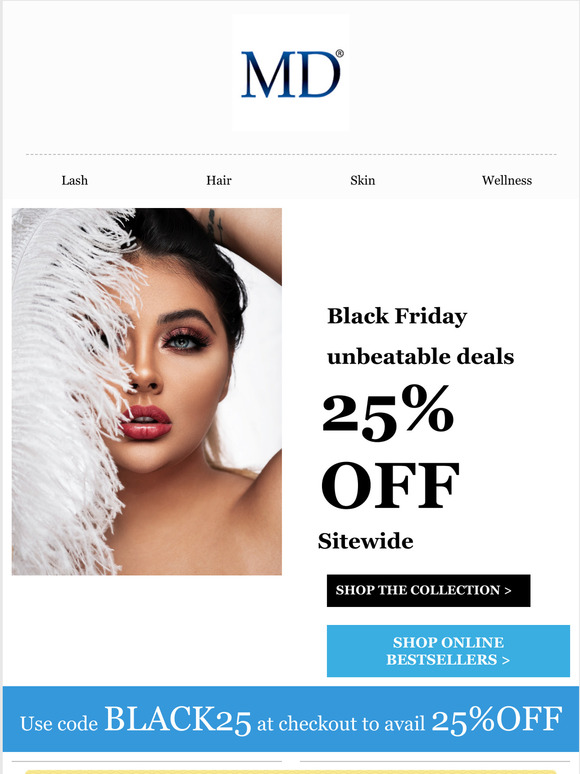 Black Friday Savings are ending soon!