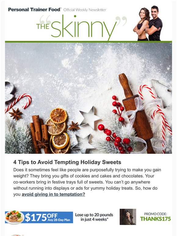 4 Tips to Avoid Tempting Holiday Sweets