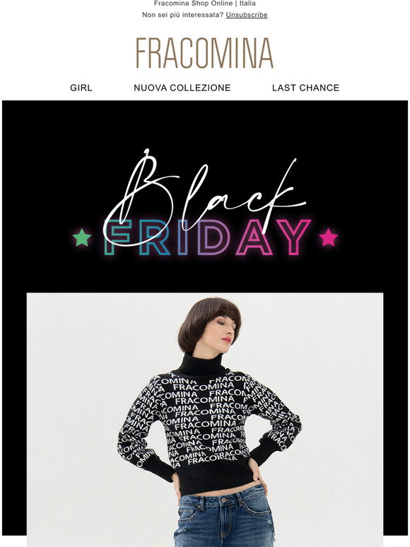 Fracomina: Black Friday Weekend! | Milled