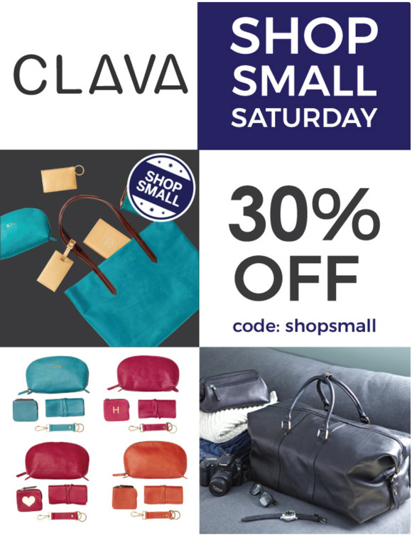 Shop Small. Gift BIG! Save 30% off your entire purchase with code SHOPSMALL.