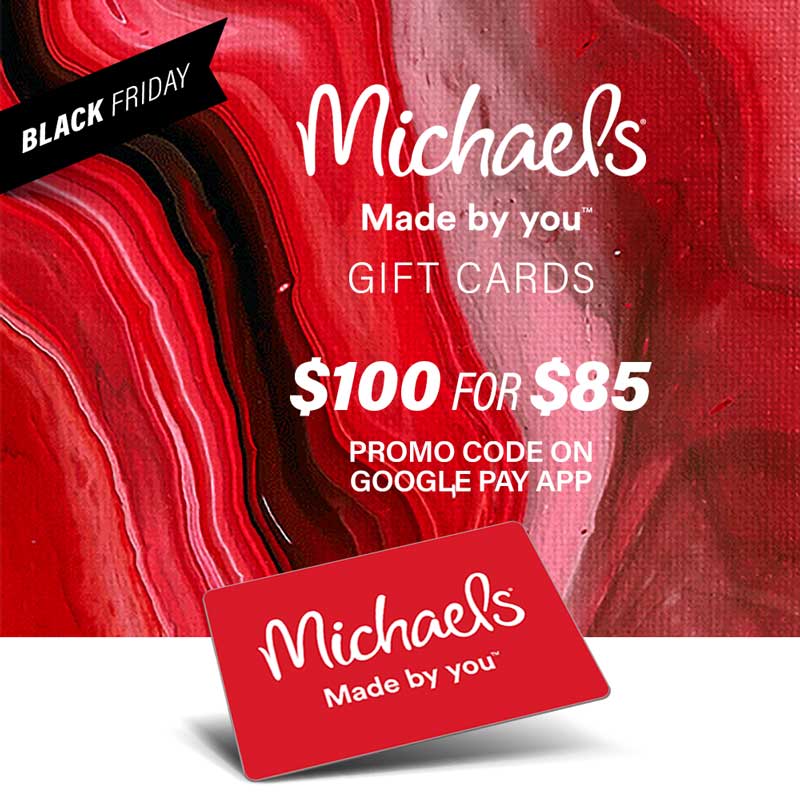 Buy michaels best sale gift card online