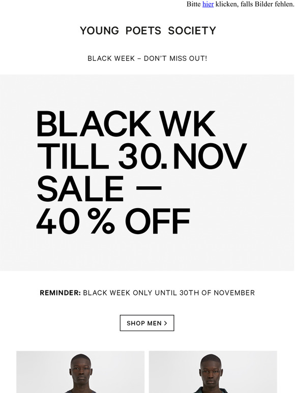 BLACK WEEK - DONT MISS OUT!