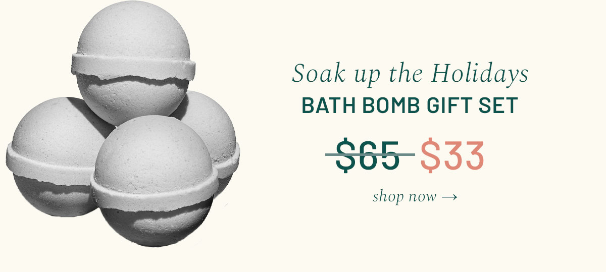 bath bomb gift set