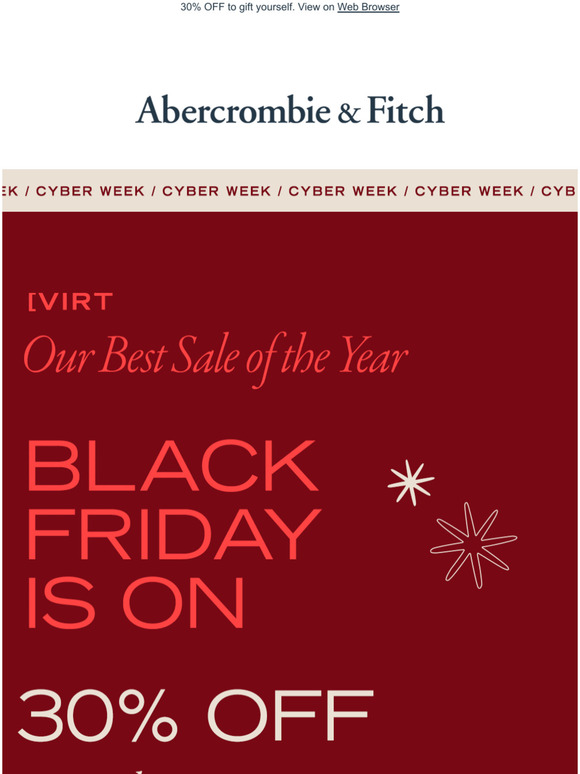abercrombie black friday sale