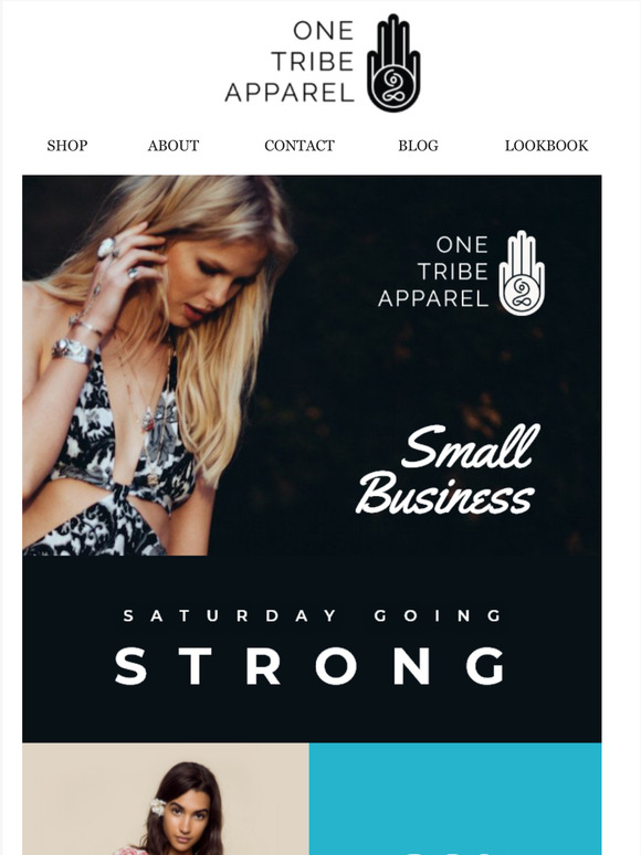  Shop Small @ 20% OFF on Tops, Skirts, & Dresses 
