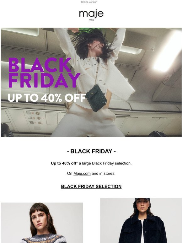 BLACK FRIDAY: there is still time to enjoy it!