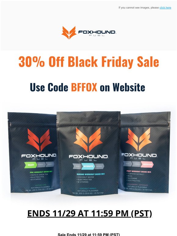Black Friday Sale - 30% Off On Website 