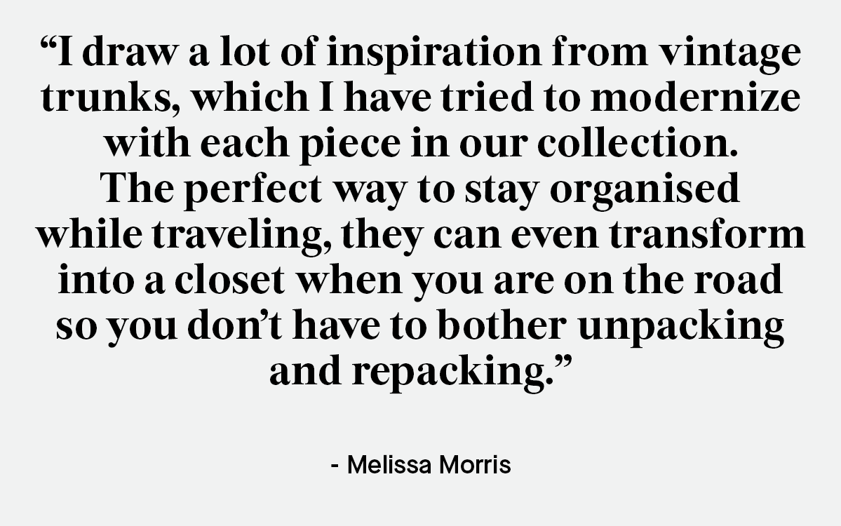 Metier London The Travel Desk Introducing Mtier Trunks Milled