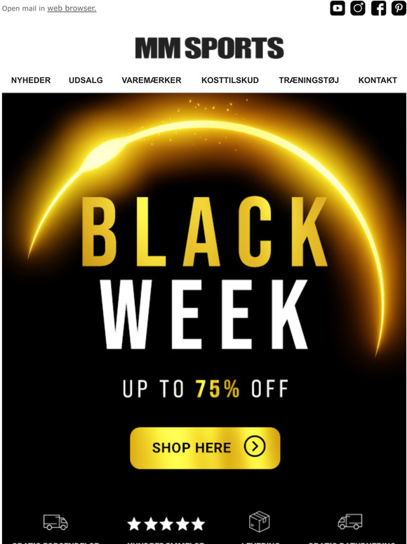  Don't miss out - Black Week!