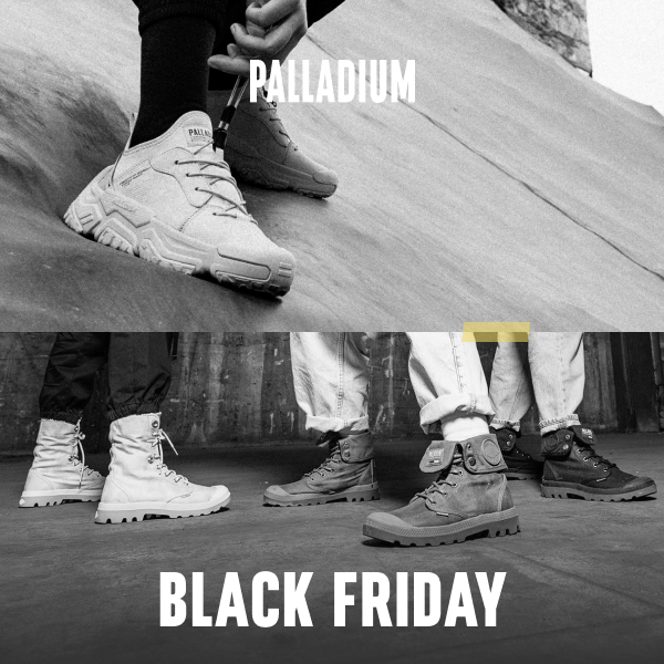 black friday sale palladium