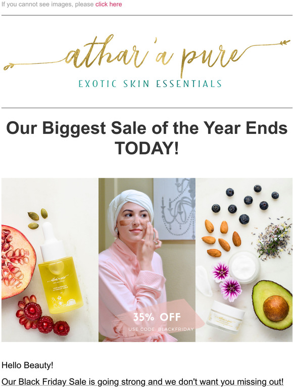 Black Friday Sale Ends Today! 35% Off! 