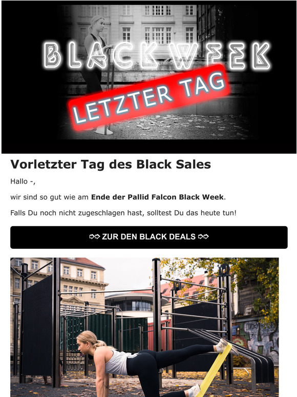 Letzte Chance: Black Week endet morgen