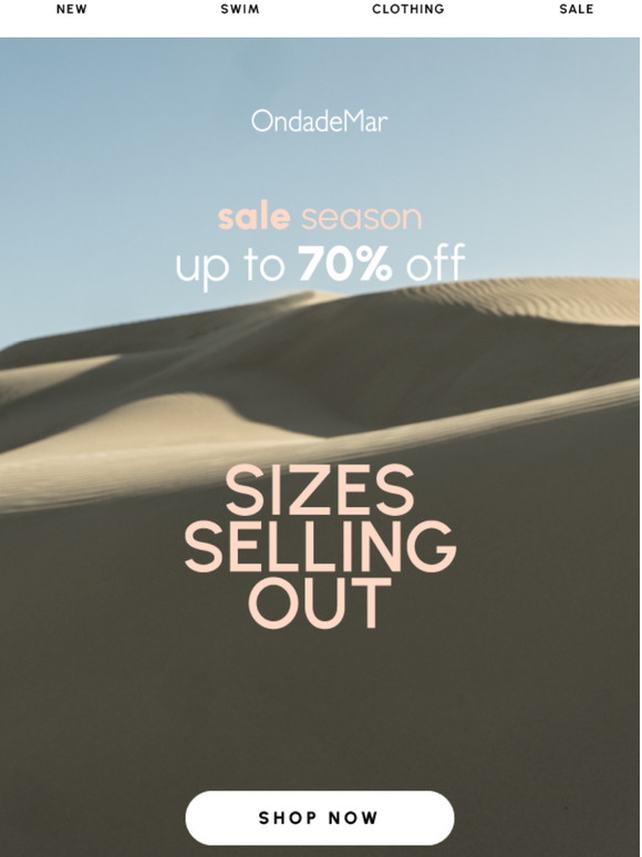 Few Units Left! Up to 70% OFF