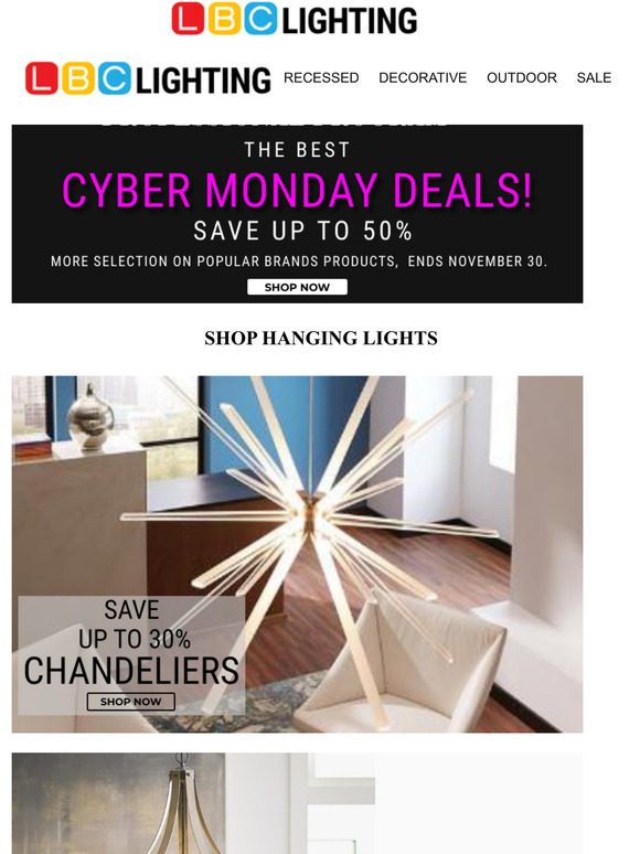 Cyber Monday Is Here - Save More Now