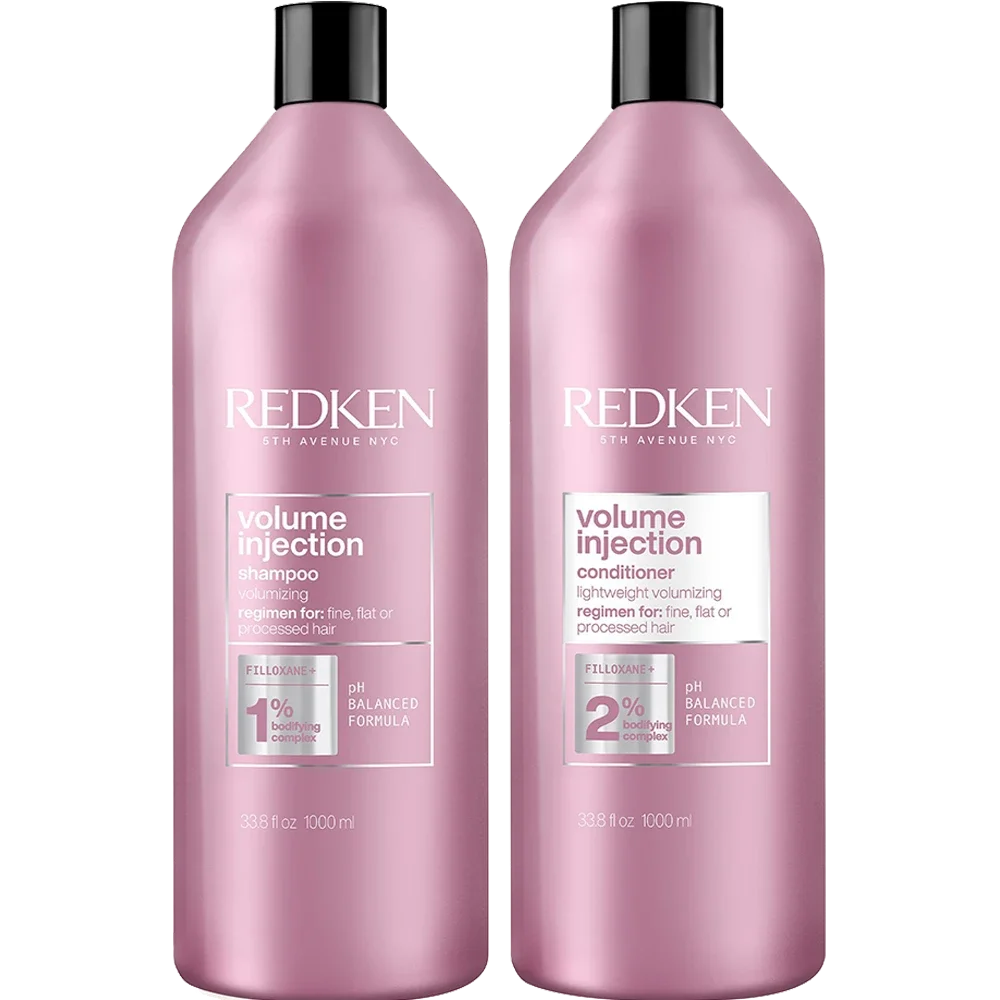 Image of Redken Volume Injection Shampoo & Conditioner 1L Duo