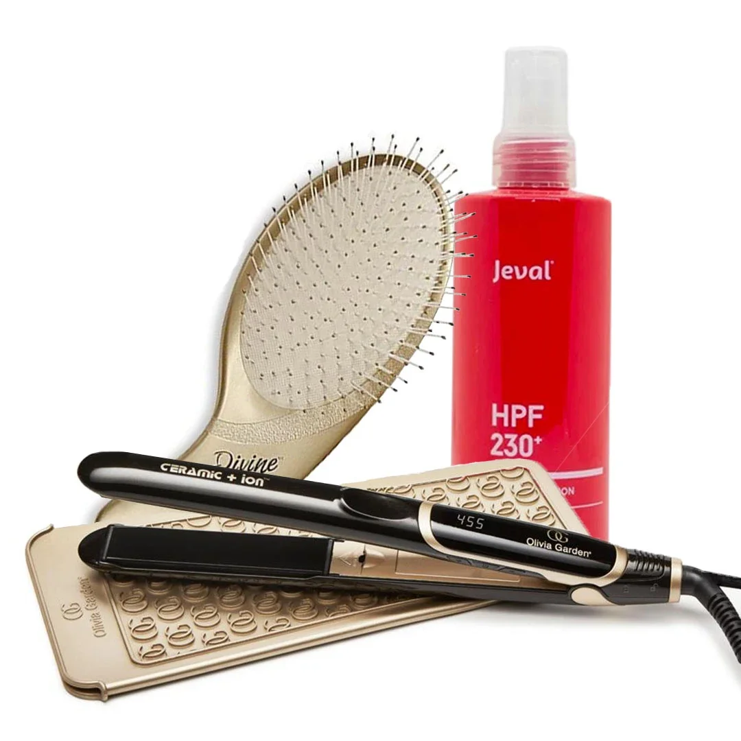 Image of Olivia Garden Hair Straightening Essentials Kit
