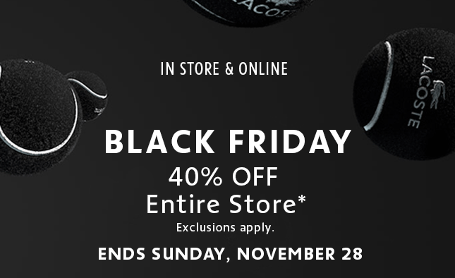 Black Friday 40% Off Today |