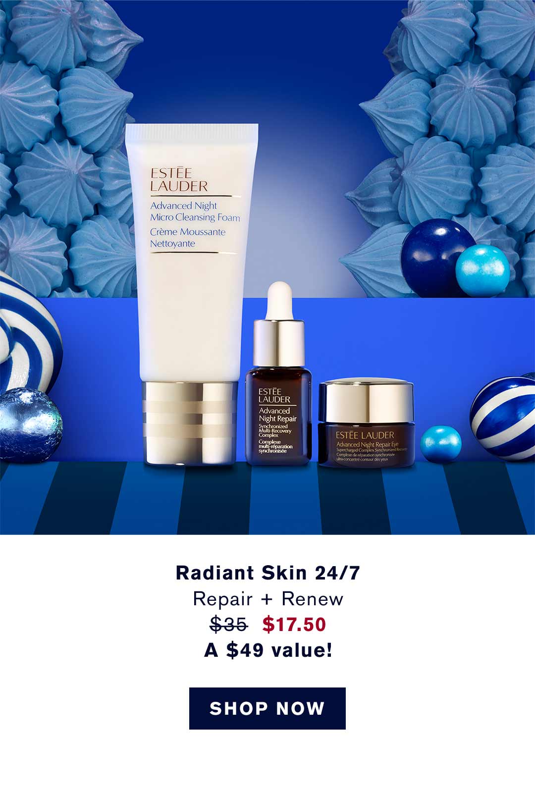 Radiant Skin 24/7 Repair + Renew $17.50 A $49 value! | SHOP NOW