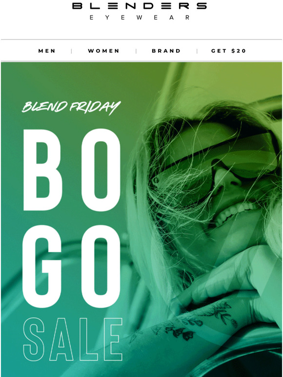 Blenders Eyewear BOGO FREEThe Sale of the Year Continues! // Milled