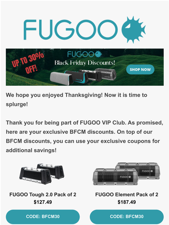 fugoo coupons