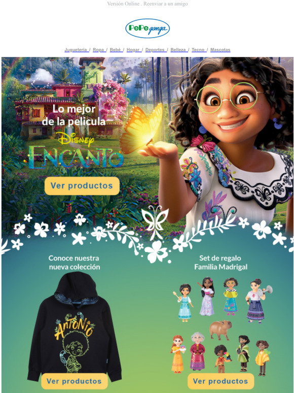 Pepe Ganga: La mgia de Encanto en Pepe Ganga. | Milled