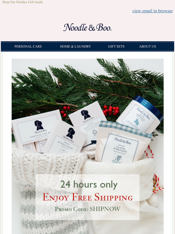 ENJOY FREE SHIPPING