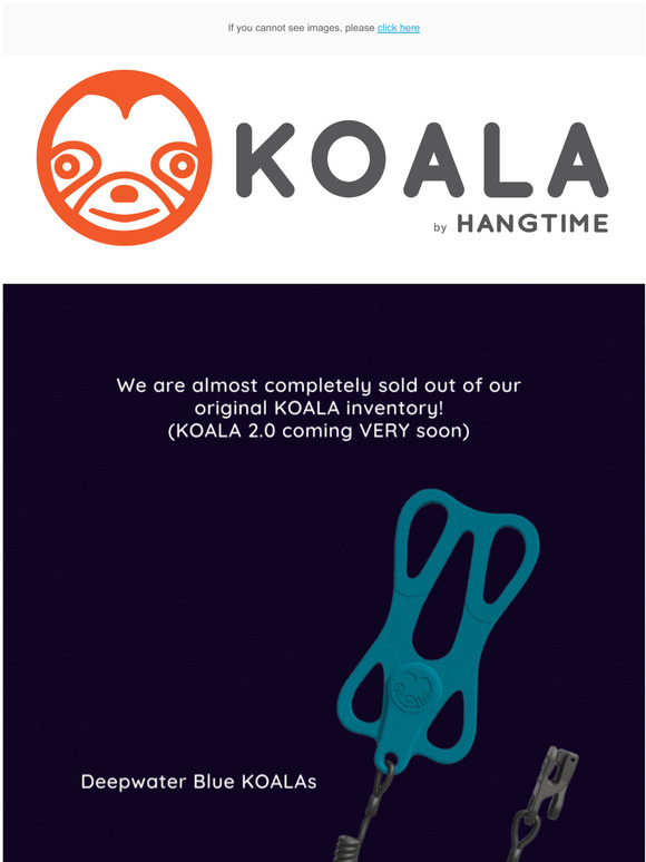 Big discount on the last KOALA 1.0s