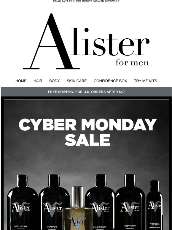 Cyber Monday: 60% OFF Sitewide