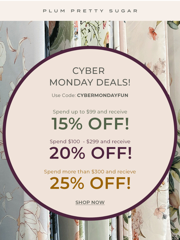 OMG... CYBER MONDAY DEALS!