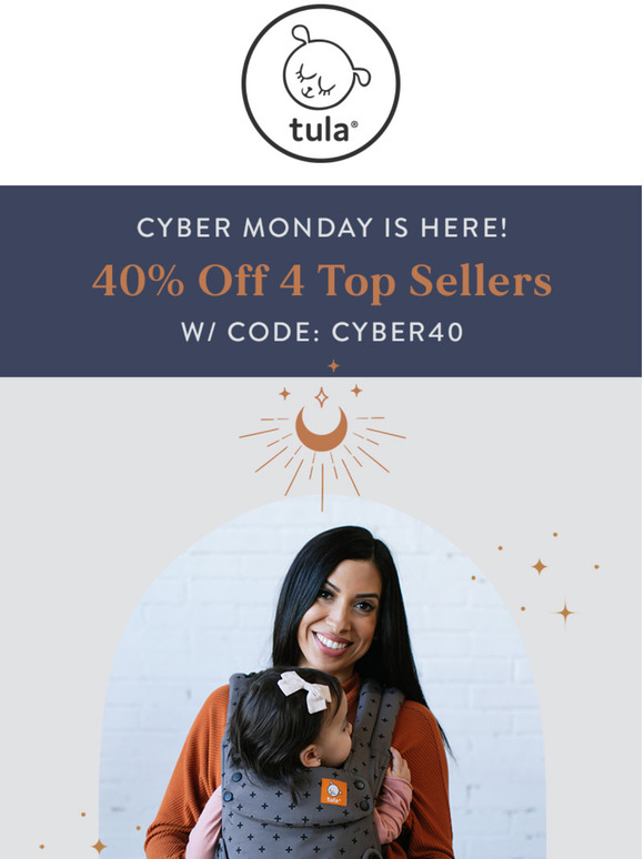 SAVE BIG ON CYBER MONDAY | 40% off