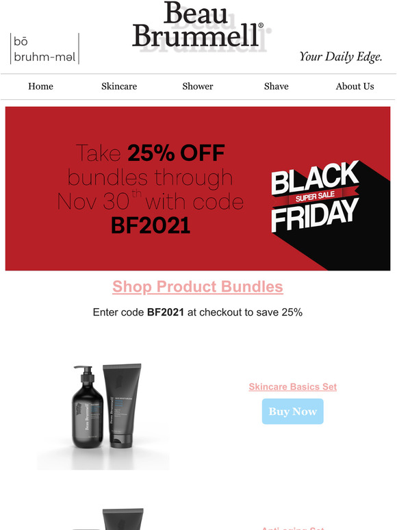 Ending Tomorrow | 25% OFF Product Bundles