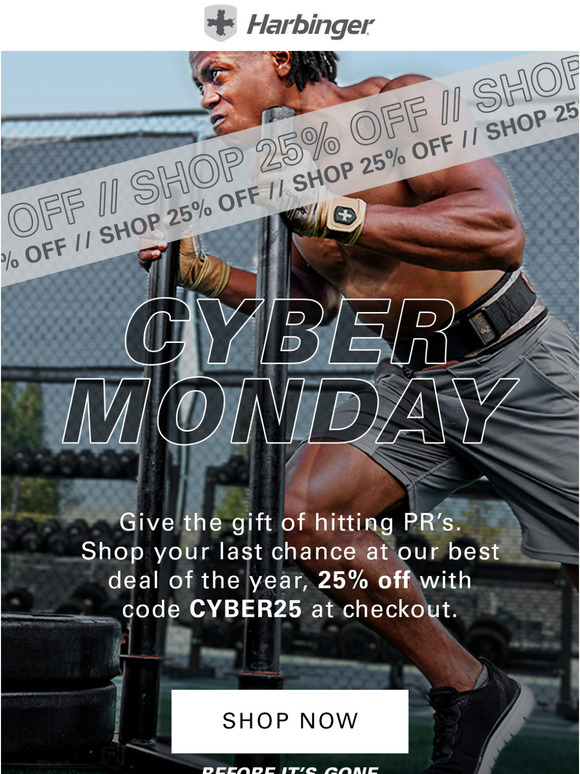 Time is Running Out. Only Hours Left for 25% Off Cyber Monday