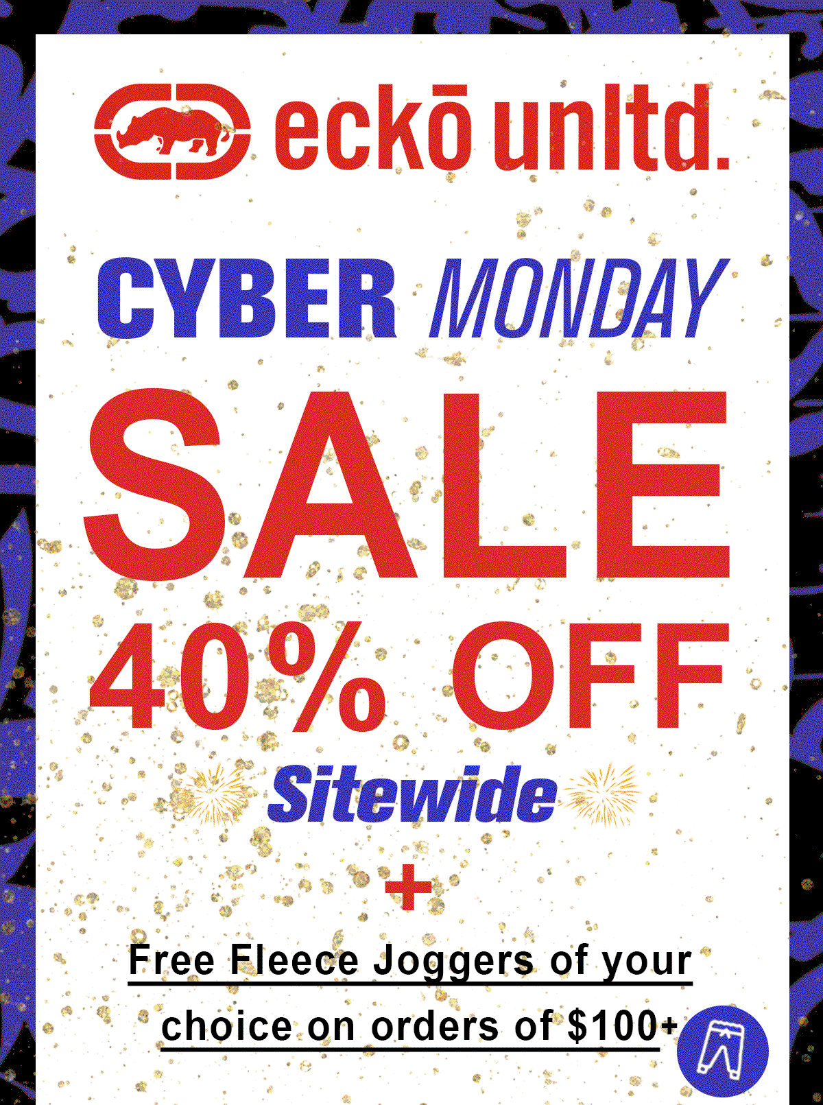 sitewide + FREE Fleece Joggers 