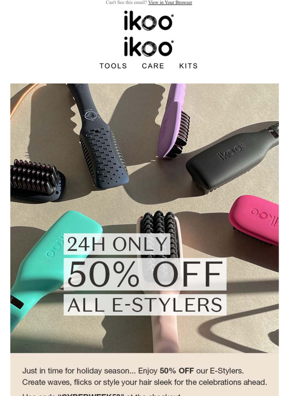 FLASH SALE! 50% of any e-styler!
