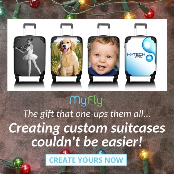 Customized luggage for the perfect gift!