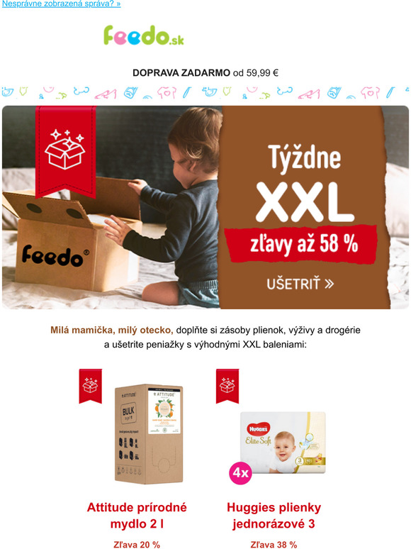 ZAVY a 58 %. tartuj Tdne XXL