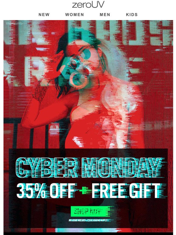 Its Cyber Monday, Treat Yourself with 35% OFF 