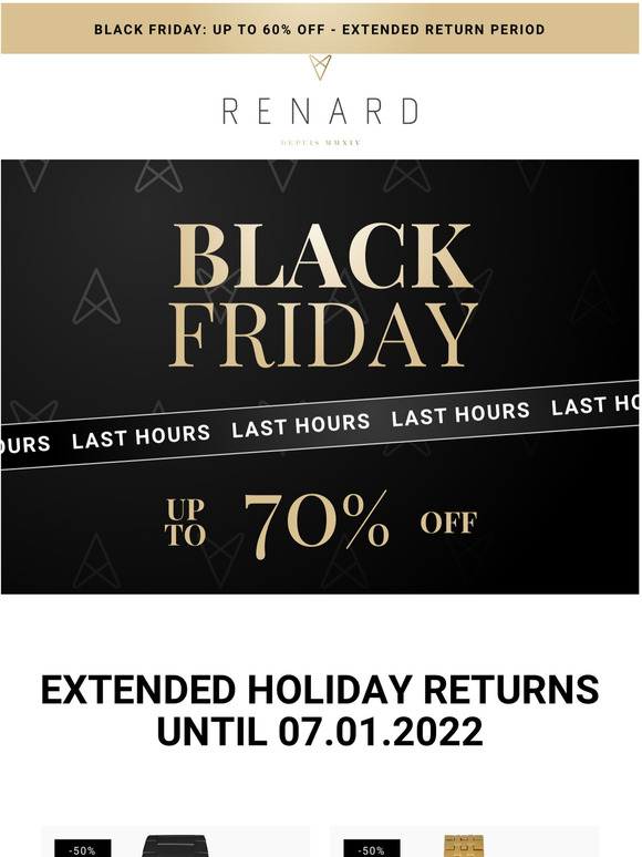 Cyber Monday! Last hours topdeals up to 70% off!