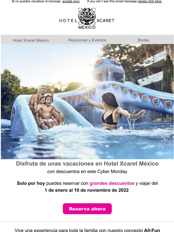 El Cyber Monday ya est aqu, reserva tus prximas vacaciones ahora