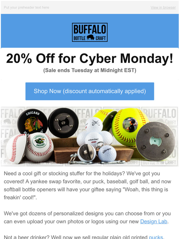  let us help stuff those stockings  cyber monday 20% off