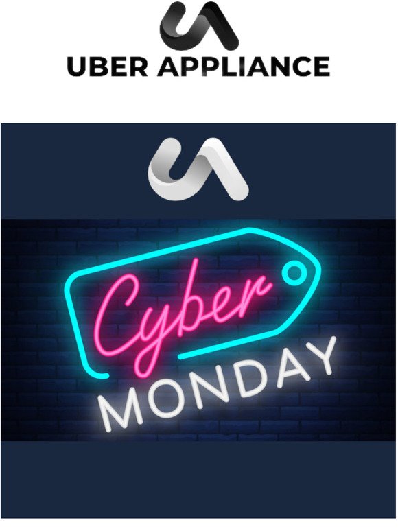 Uber Appliance Cyber Monday 2021 SALE - 20% OFF SITE WIDE
