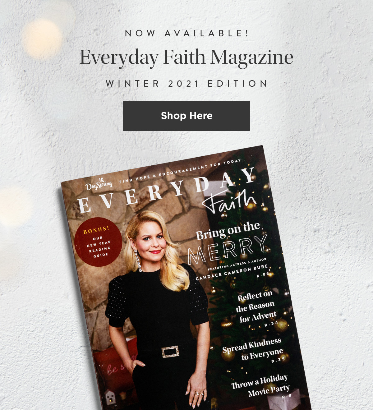 Everyday Faith Magazine by DaySpring – Magazine Shop US