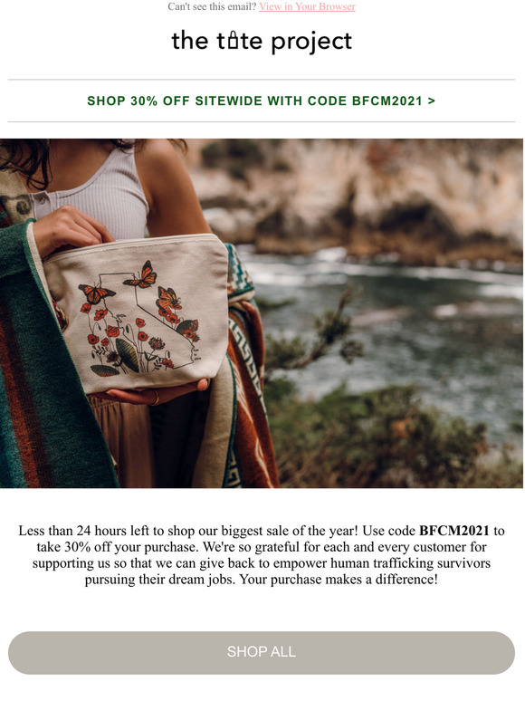 Last Chance to Shop Our 30% Off Sitewide Sale! 