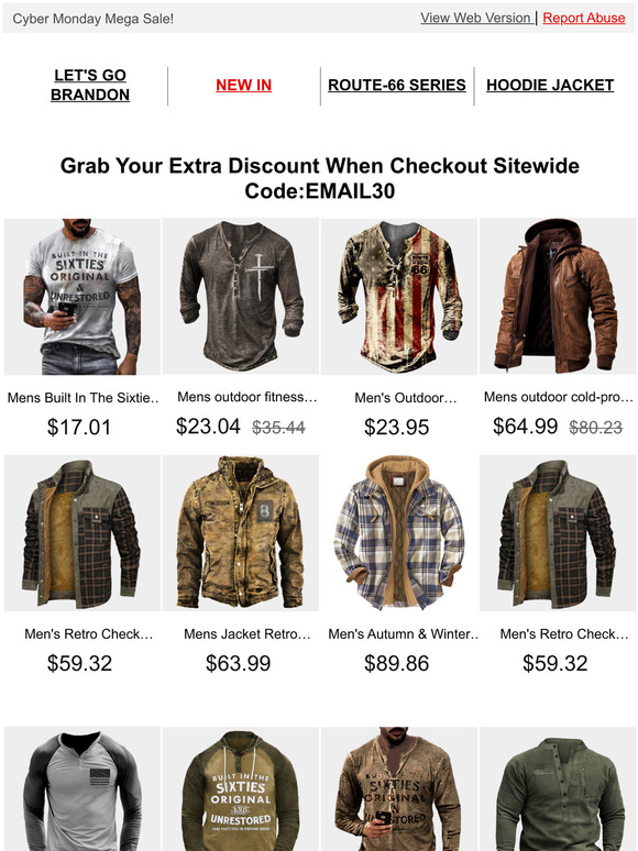 Wait!  Your Extra 30% Off Offer Ends Today!