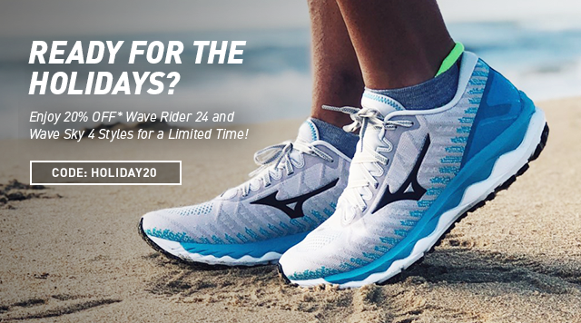 Mizuno CYBER MONDAY Enjoy 20 OFF Wave Rider 24 and Wave Sky 4 Styles Milled